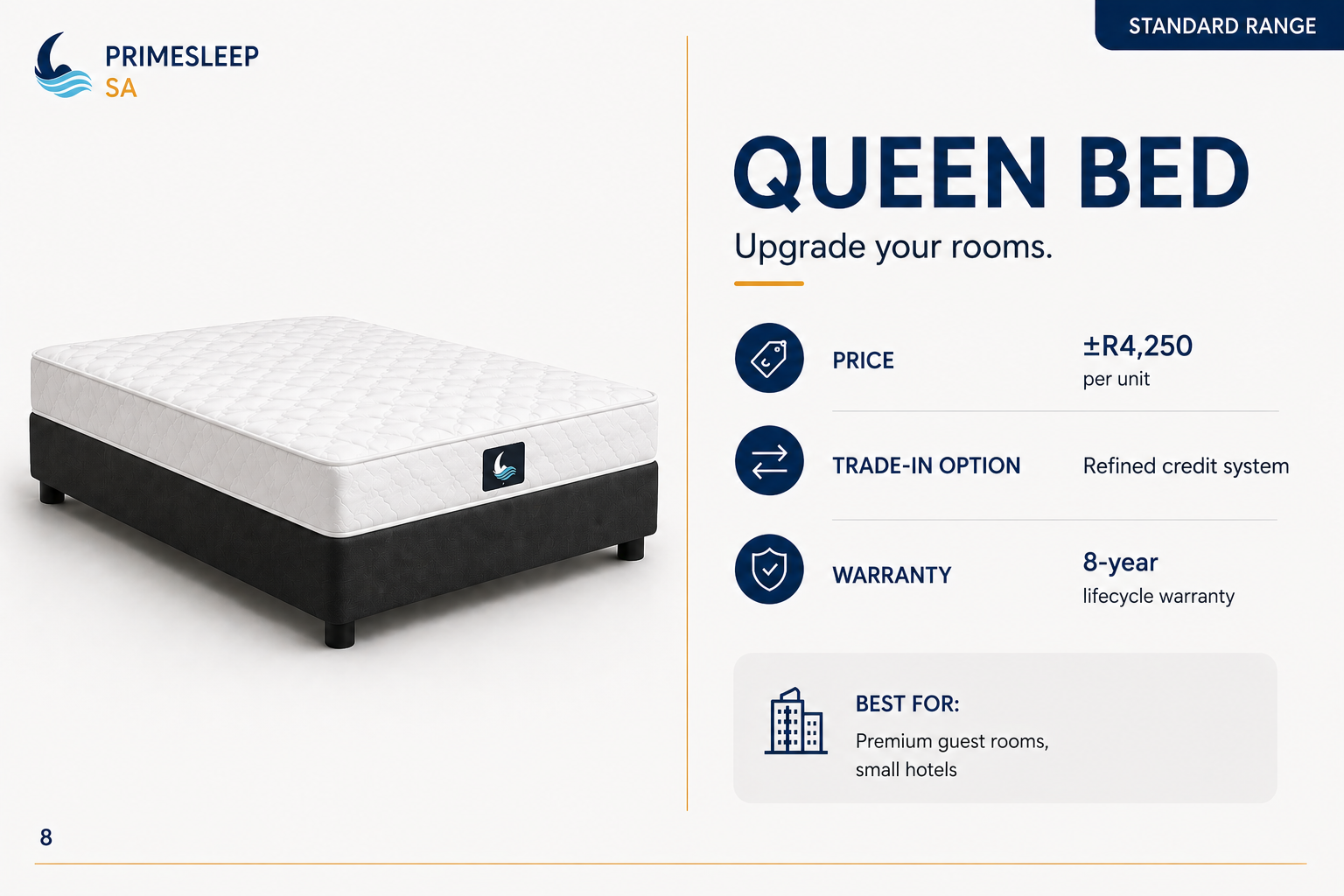 Standard Queen Bed